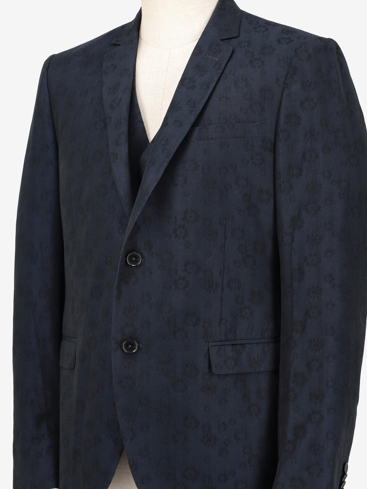 Massimo Rebecchi Flowered Blazer With Vest WCV250830.05  Massimo Rebecchi 
