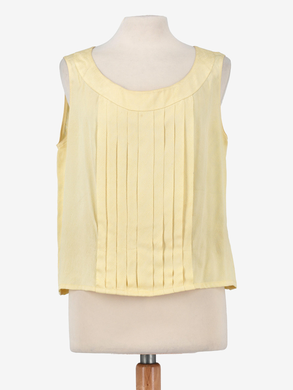 Chanel Boutique Yellow Wool Suit WCV13032025.81  Chanel 