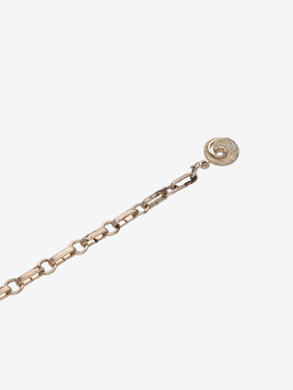 Lisner Vintage 1960s Brushed Gold-Tone Necklace W13426.139  Vintage 