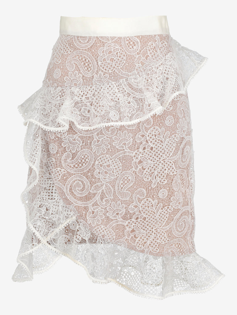 Self-portrait White Lace Skirt WCV161224_81  Self portrait 