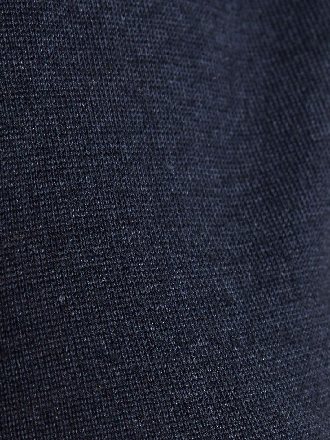 Y2K Prada sweater in blue wool with Swarovski detail