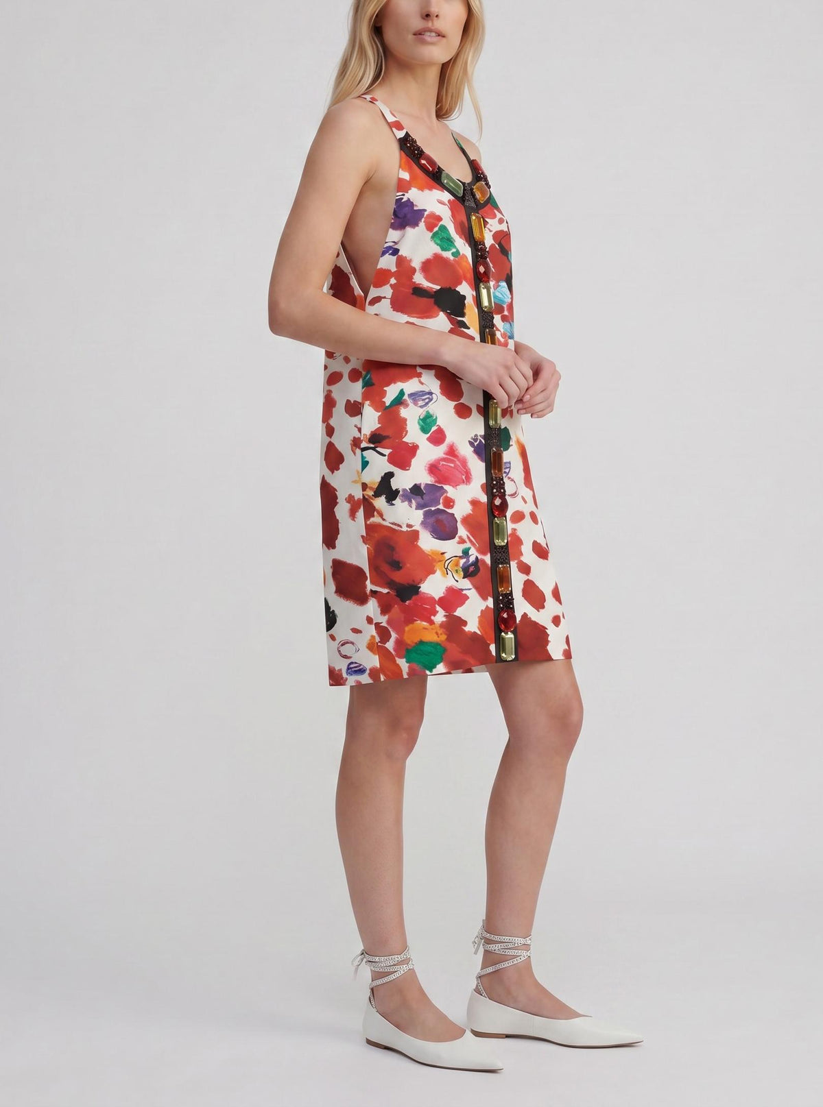 Yves Saint Laurent Resort 2008 Midi Dress WCV241033  Yves Saint Laurent 