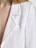 1980s Saint Laurent white cropped blazer CVB15.7.5  Saint Laurent 