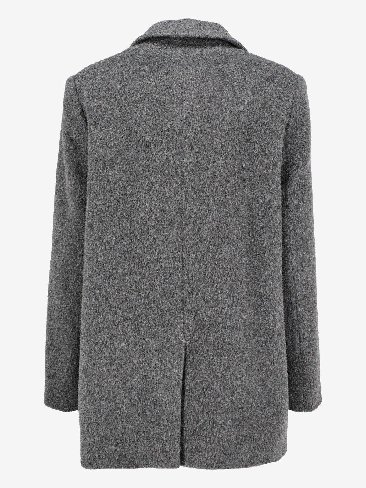 Penny Black Grey Wool-Mohair Blend Short Coat CVM26.8.3  Pennyblack 
