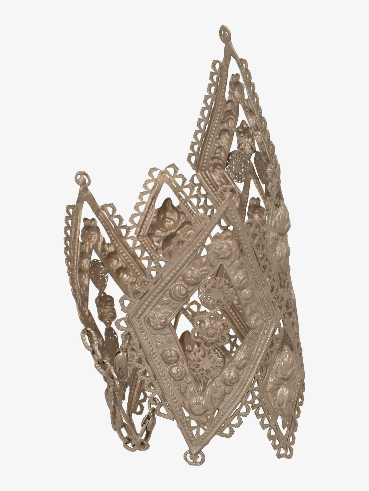 Gianfranco Ferré Inspired Yemenite Filigree Gilt Silver Cuff Bracelet MR031225.11  Gianfranco Ferré 