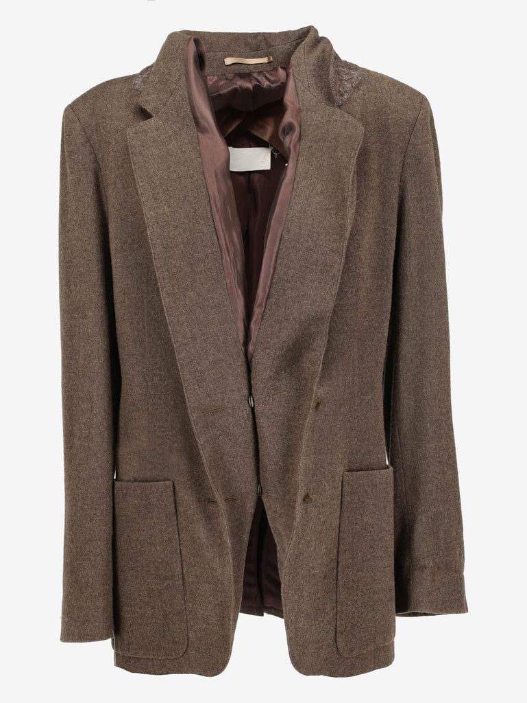 Maison Margiela Wool Blazer Jacket with Reworked Collar Detail B2410.2  Maison Margiela 