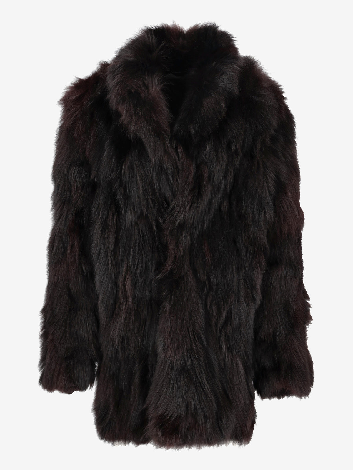 Versace Couture Fox Hair Coat WCV250829  Versace 