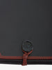 Valentino Black leather clutch bag