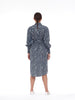 2020 Cavalli e Nastri chemisier dress with blue and white stripes W22070402  Cavalli e Nastri 