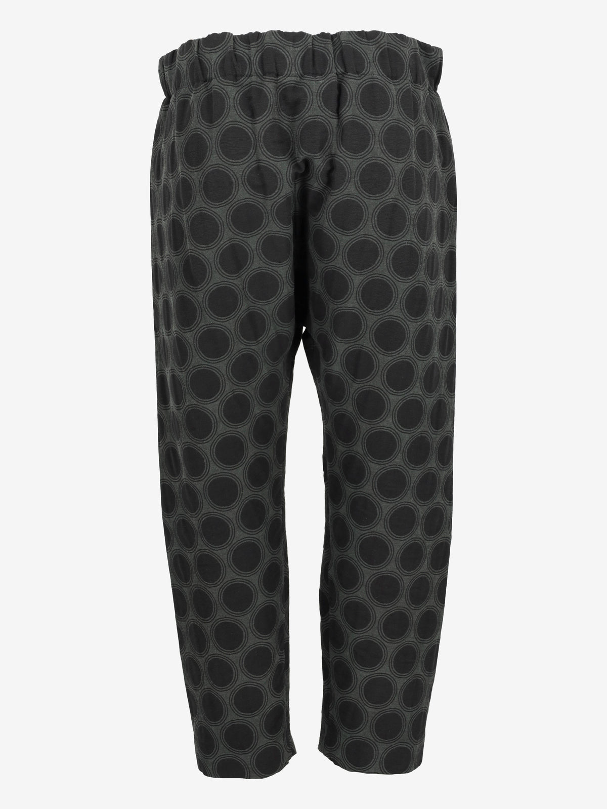 Marni Cotton Trousers with Circle Pattern MR040625.21  Marni 