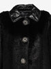 Ermanno Scervino Faux Fur Coat with Jewel Buttons CVM26.22.40  Ermanno Scervino 