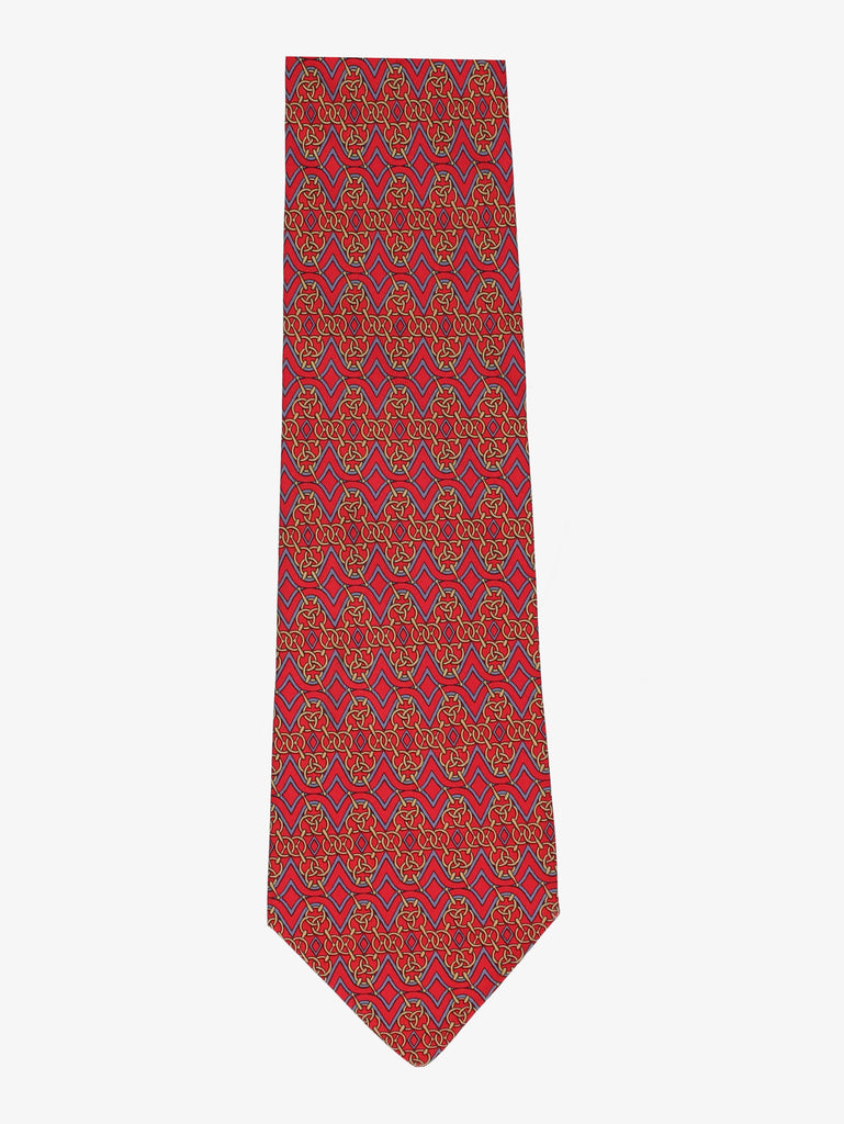 Hermès Patterned Tie 161225.26  Hermes 