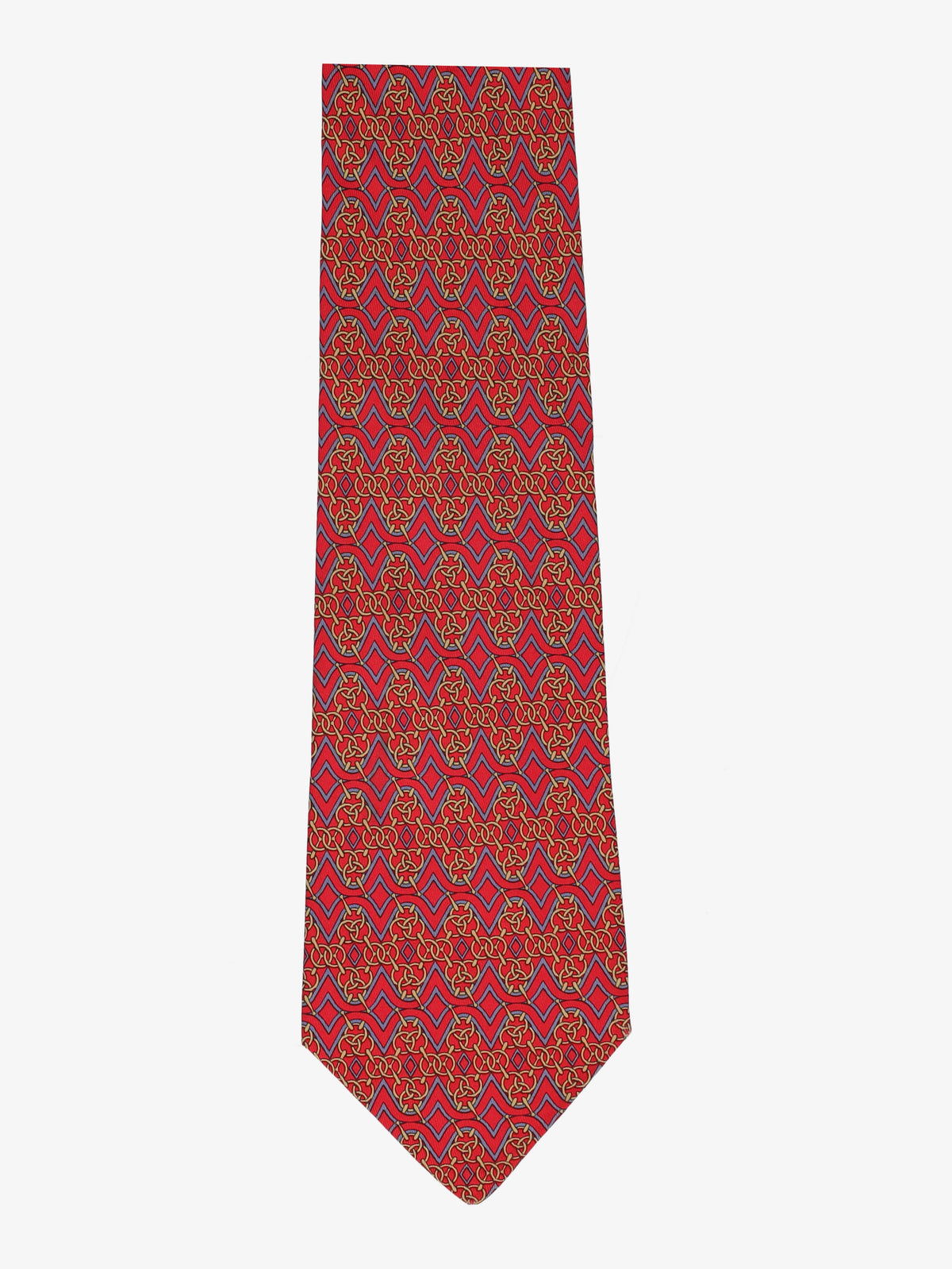 Hermès Patterned Tie 161225.26  Hermes 