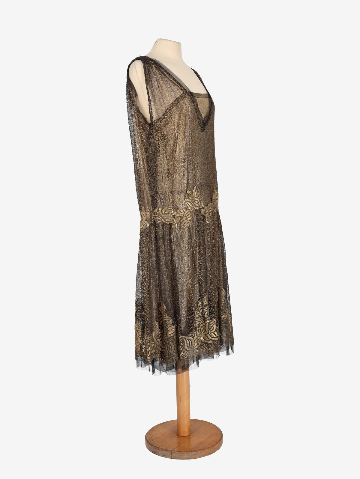 Vintage 1920s Lace Dress W2026006031  Vintage 
