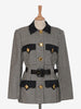 Genny Houndstooth Wool Suit E1001211  Genny 