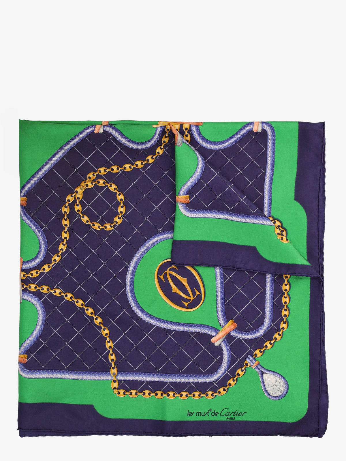 Cartier Chain-printed Foulard WCV300625.26  Cartier 