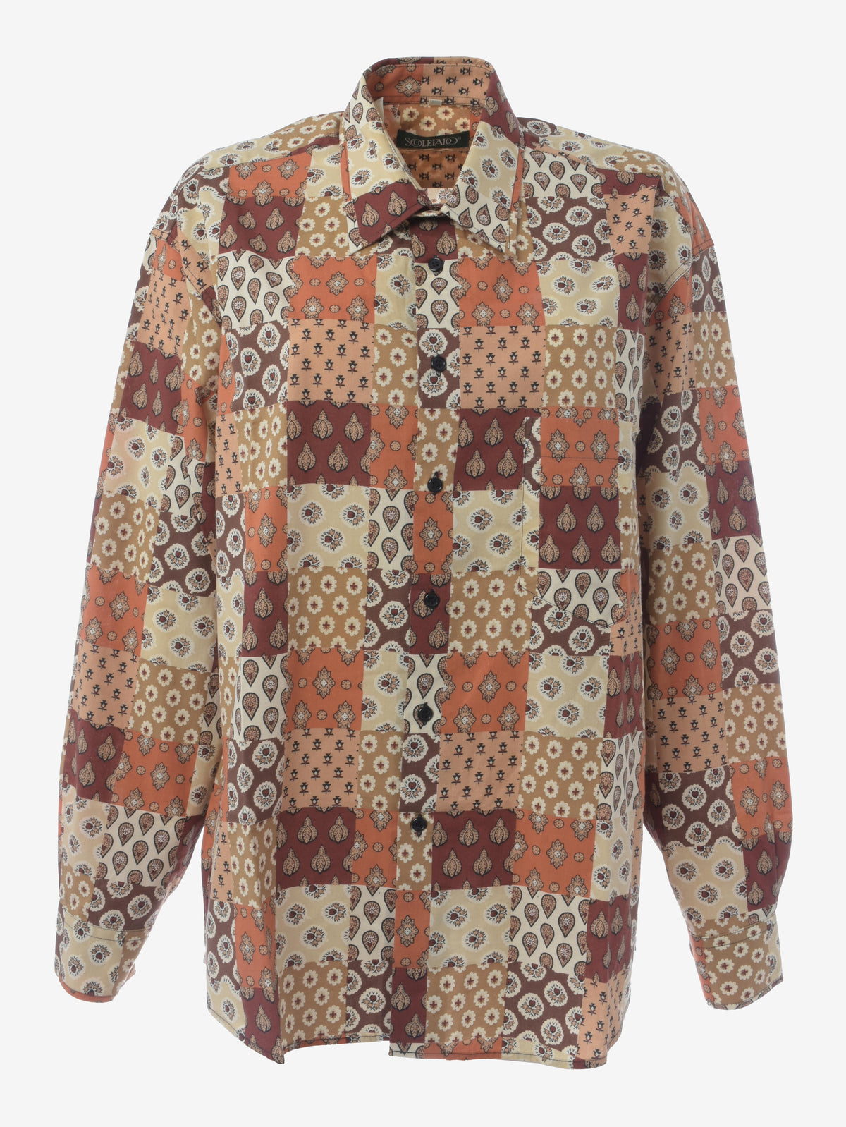 Souleiado Vintage Patchwork Shirt WCV241010290  Souleiado 