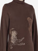Just Cavalli Turtle Neck Animals Print Shirt W24121253.3  Just Cavalli 