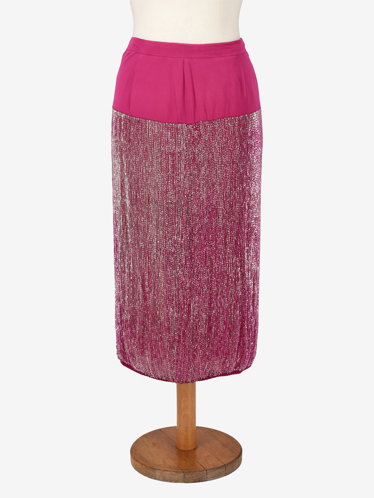 Gianfranco Ferré Fuchsia Beaded Suit