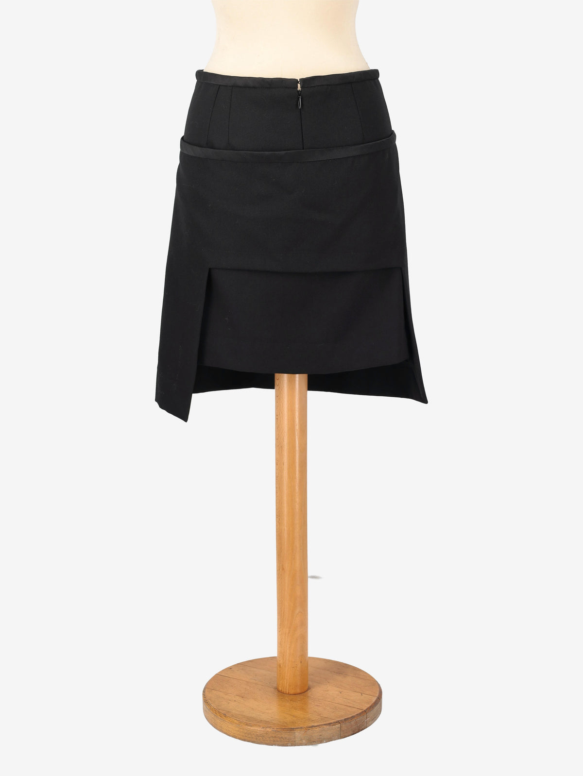 Gonna nera dell'esercito Balenciaga