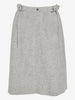 Courrèges Skirt in Grey Wool MR260725.21  Courrèges 