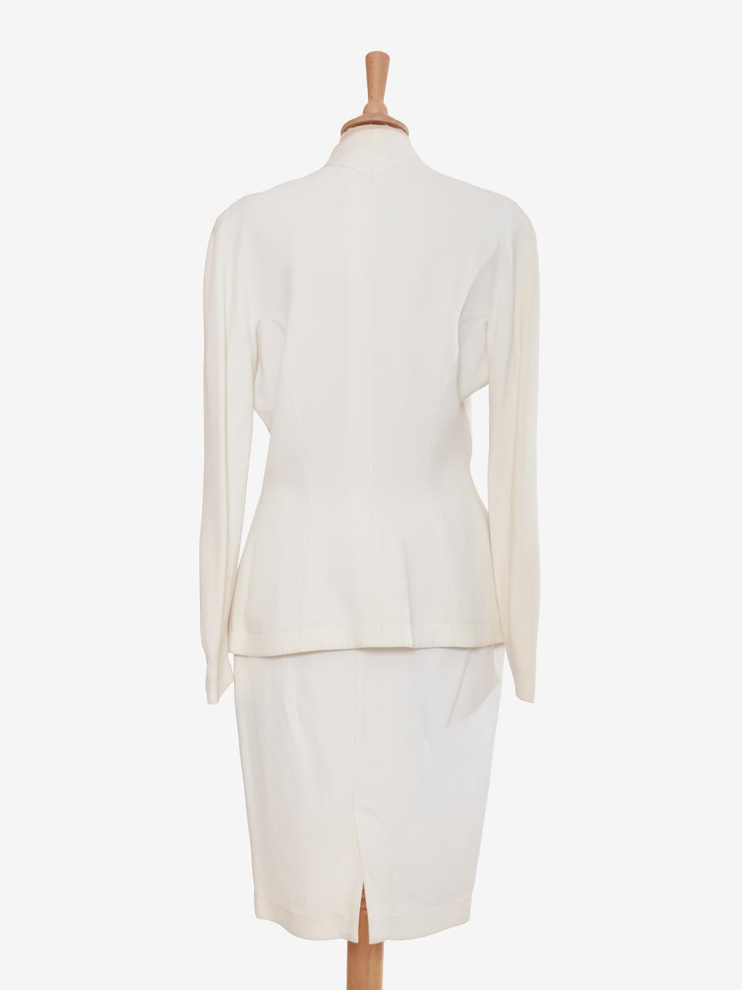 Thierry Mugler White Tailleur BR12523.11  Thierry Mugler 