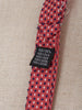 Check print silk bow tie, 1980 W22061007  Vintage 