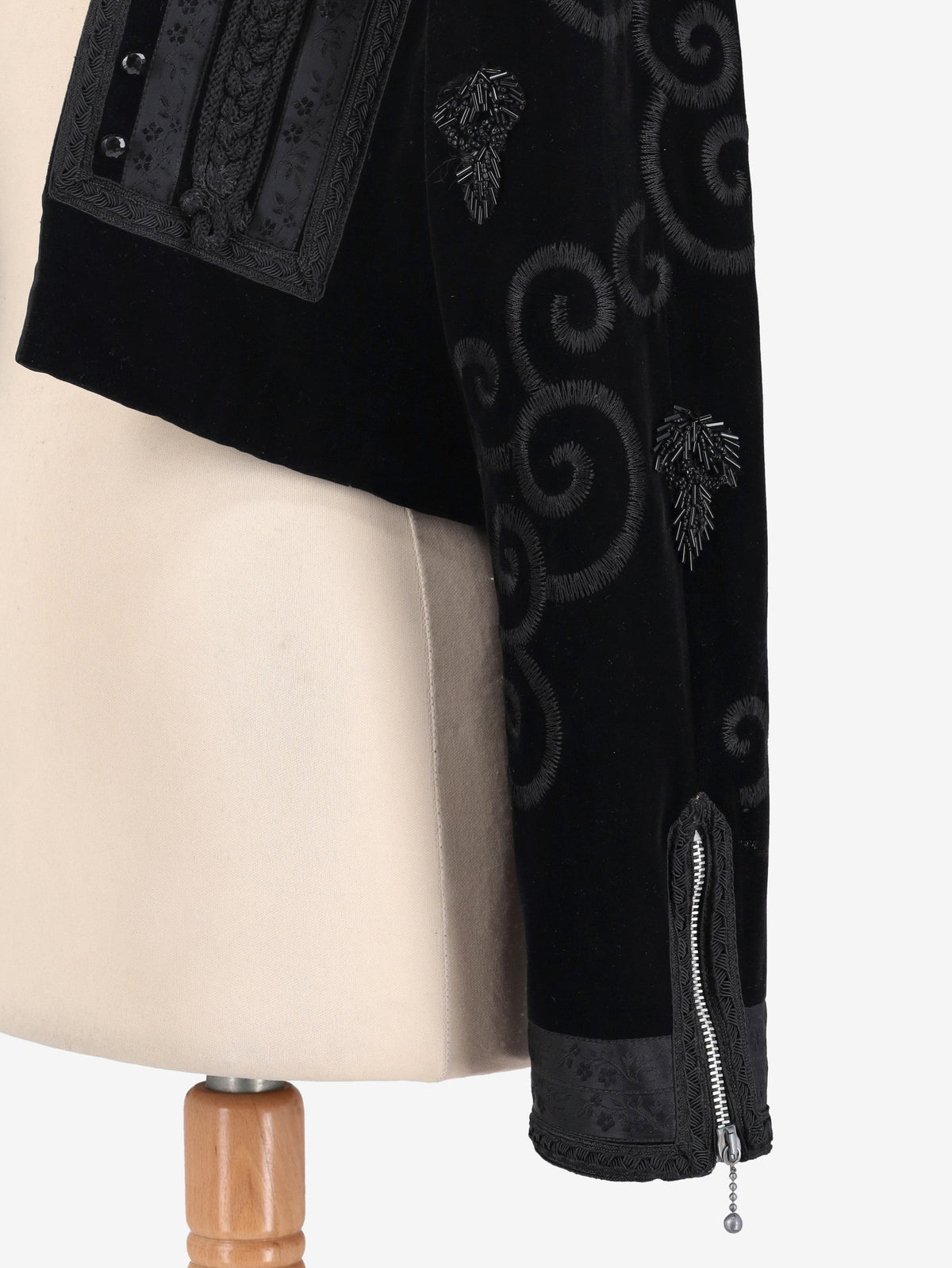 Jean Paul Gaultier Velvet Bolero 1985 CVB25.53.12  Jean Paul Gaultier 