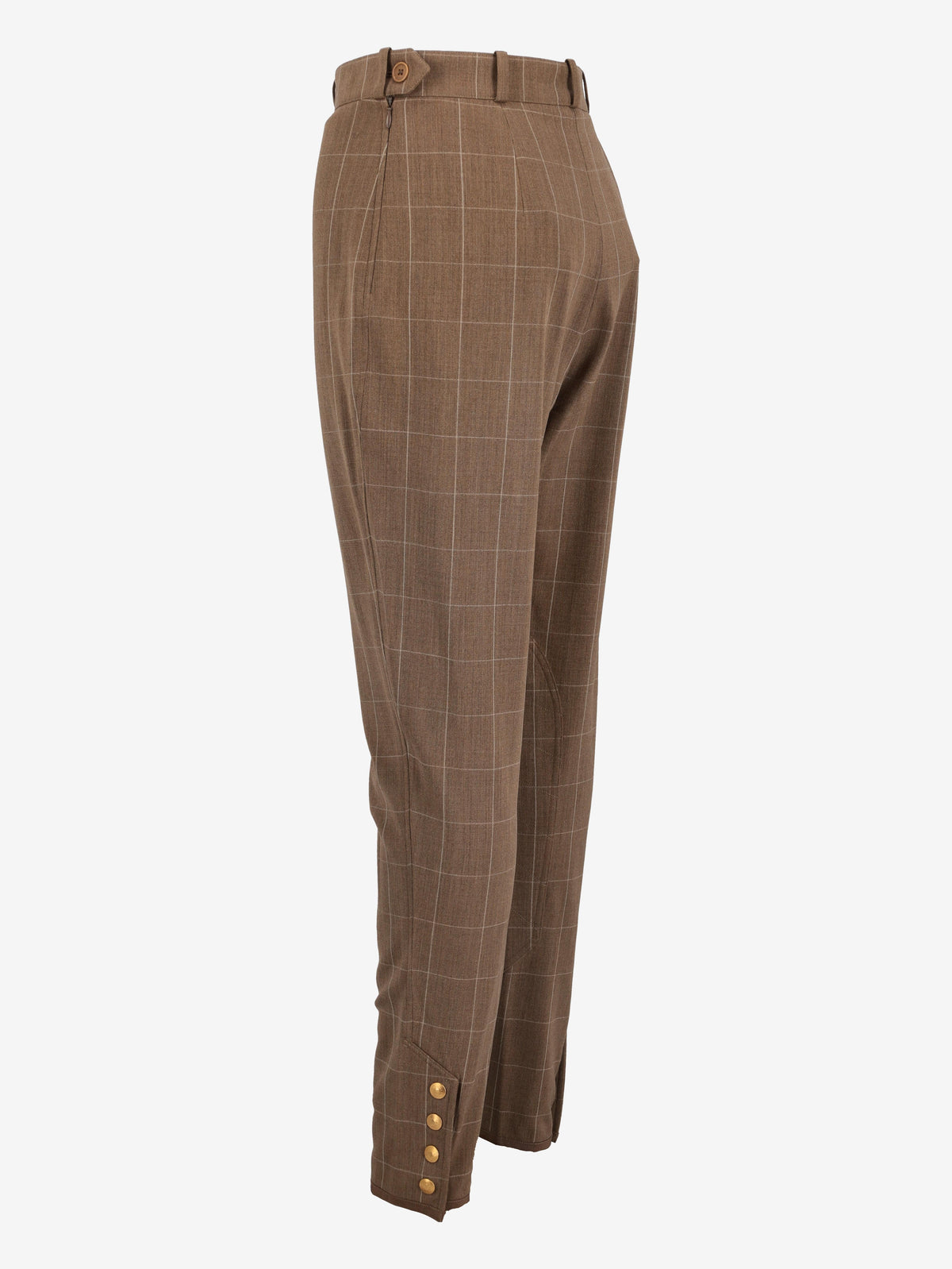 Hermès Checked Riding Trousers MR200625.46  Hermes 