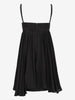 Fendi Black Pleated Babydoll Mini Dress W27526.18  Fendi 