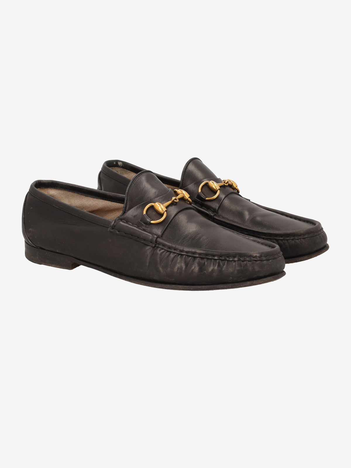 Gucci Horsebit 1953 Loafers in Black Leather MU260321.54  Gucci 
