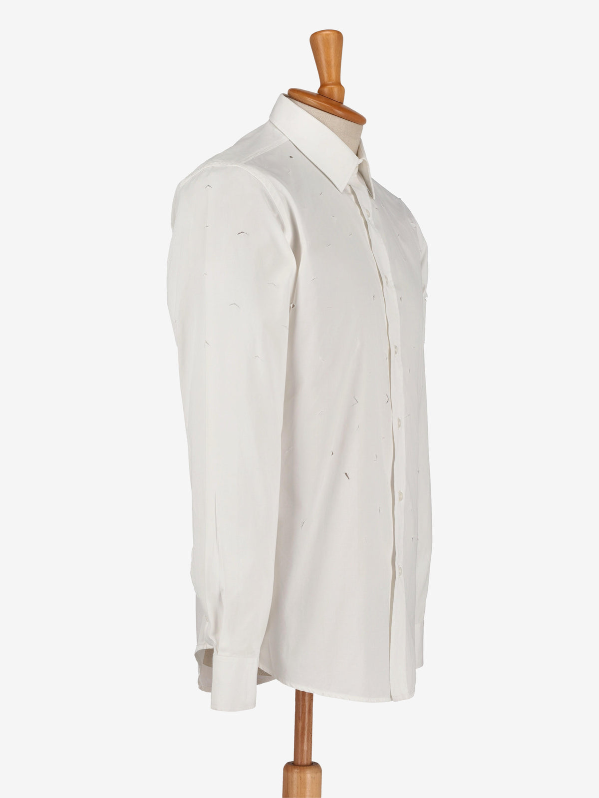 Yves Saint Laurent White Cotton Shirt WCV250825.05  Yves Saint Laurent 