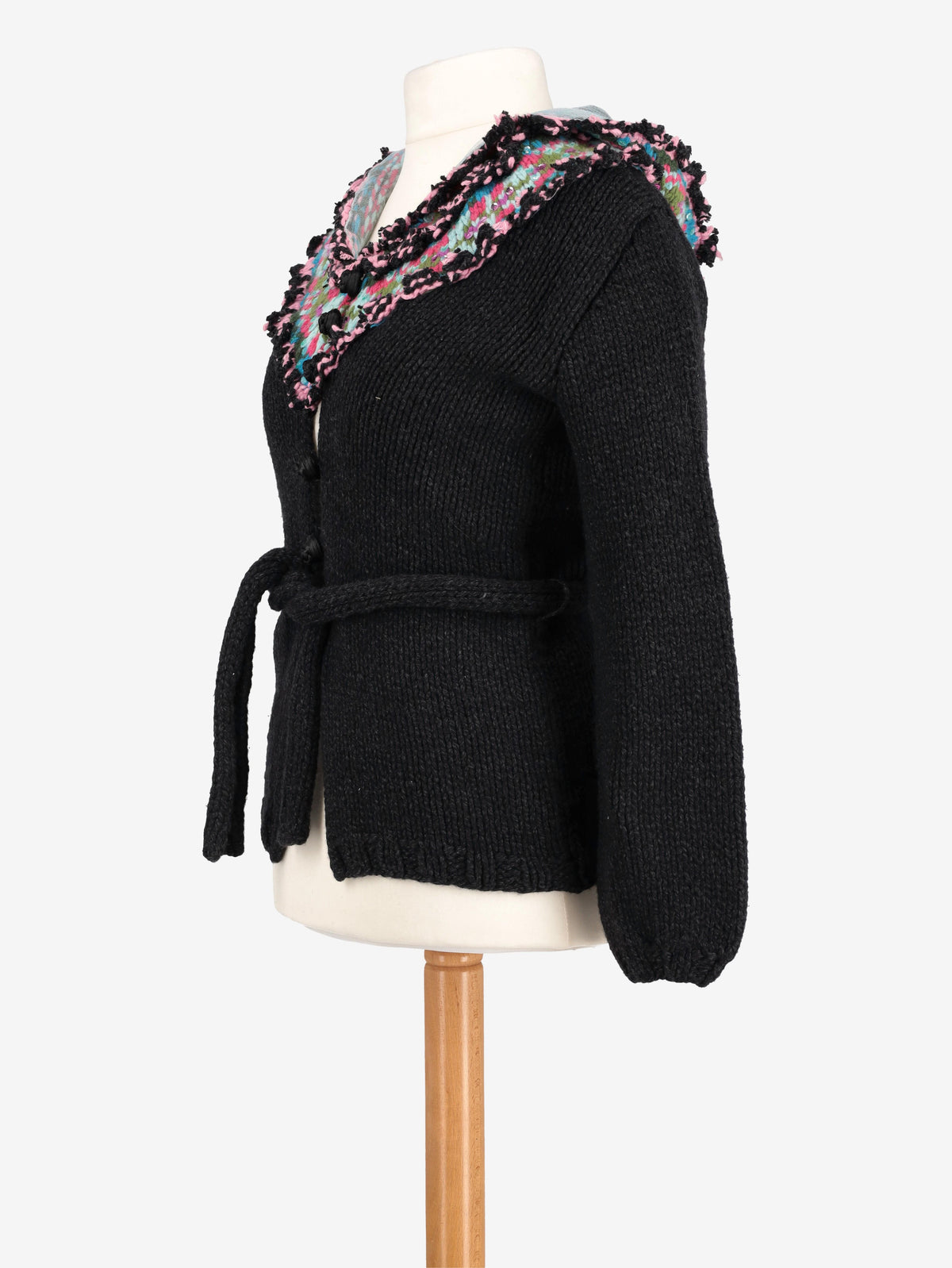 Voyage Investi nel cardigan di lana originale