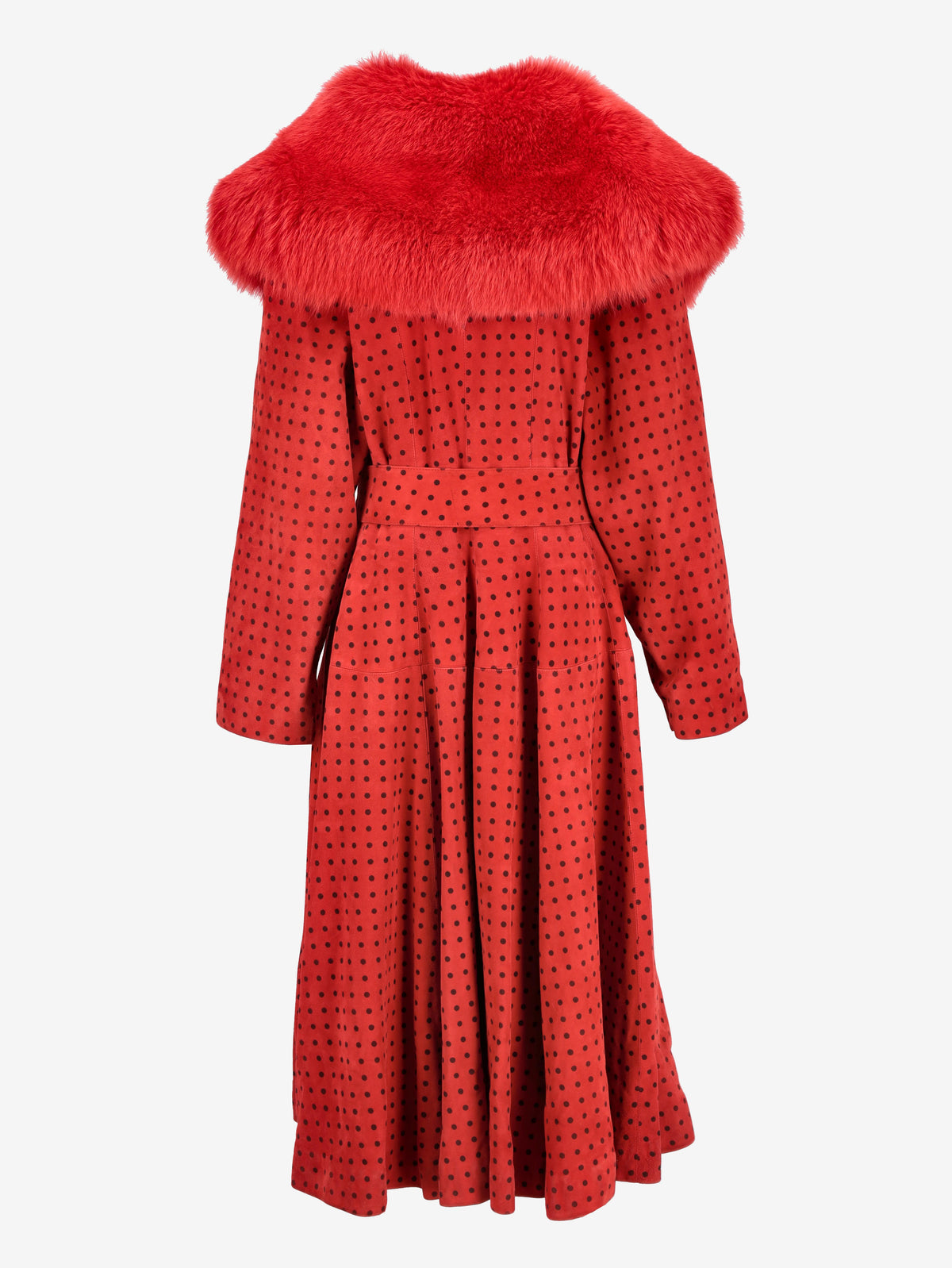 Carlo Tivoli Fur Coat with Hat BR003439  Carlo Tivioli 