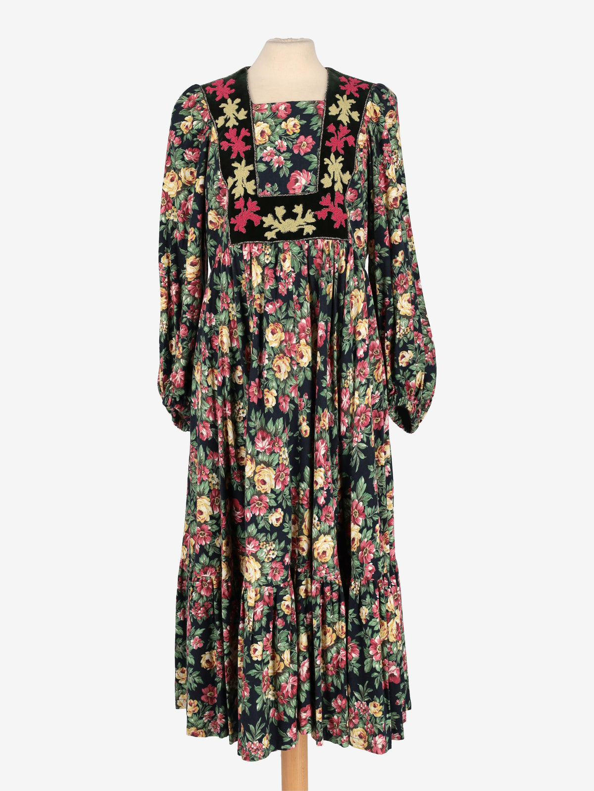 Vintage Flower Romantic Dress WCV241010295  Vintage 