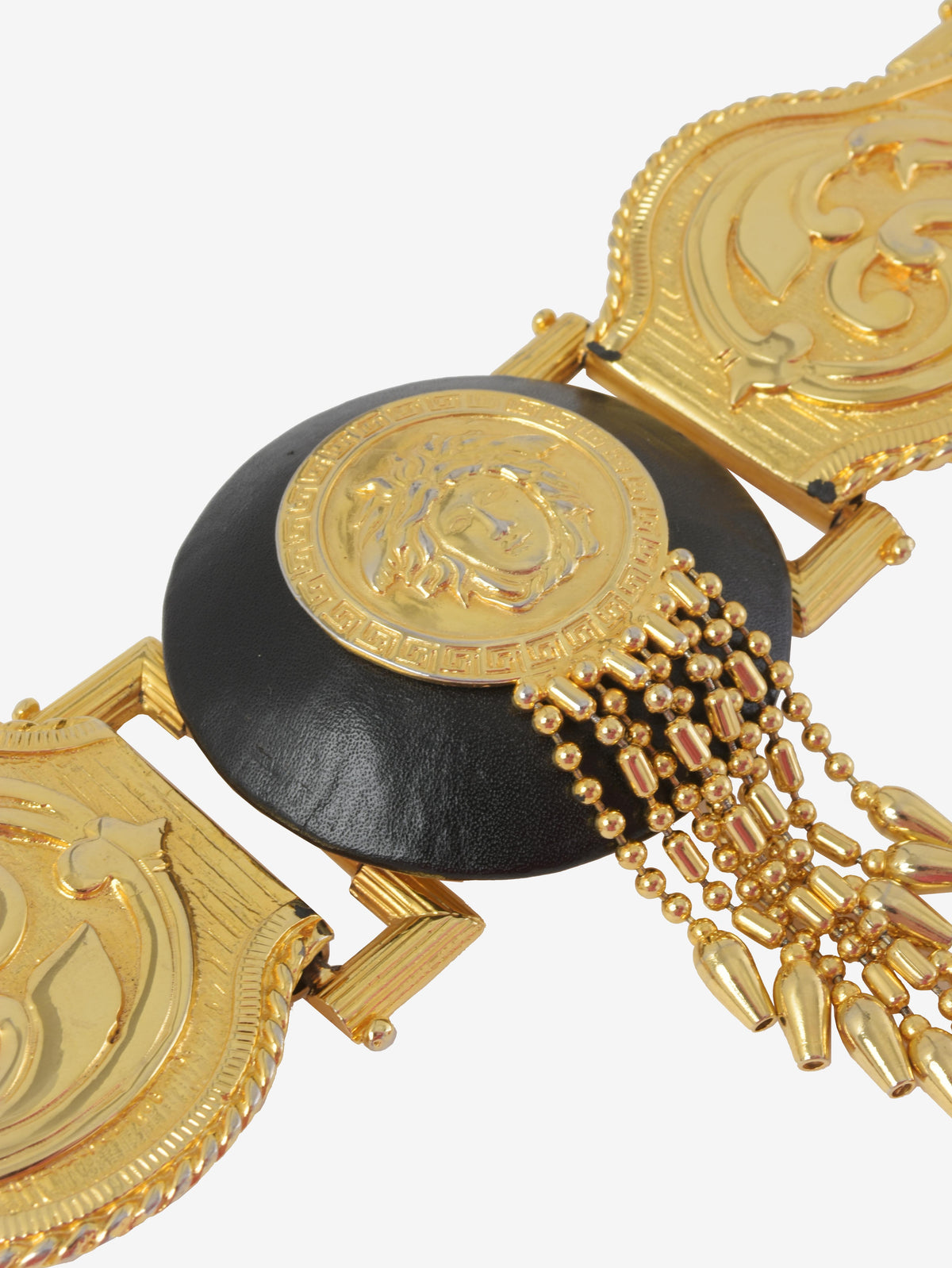 Cintura bondage con Medusa di Gianni Versace - anni '90