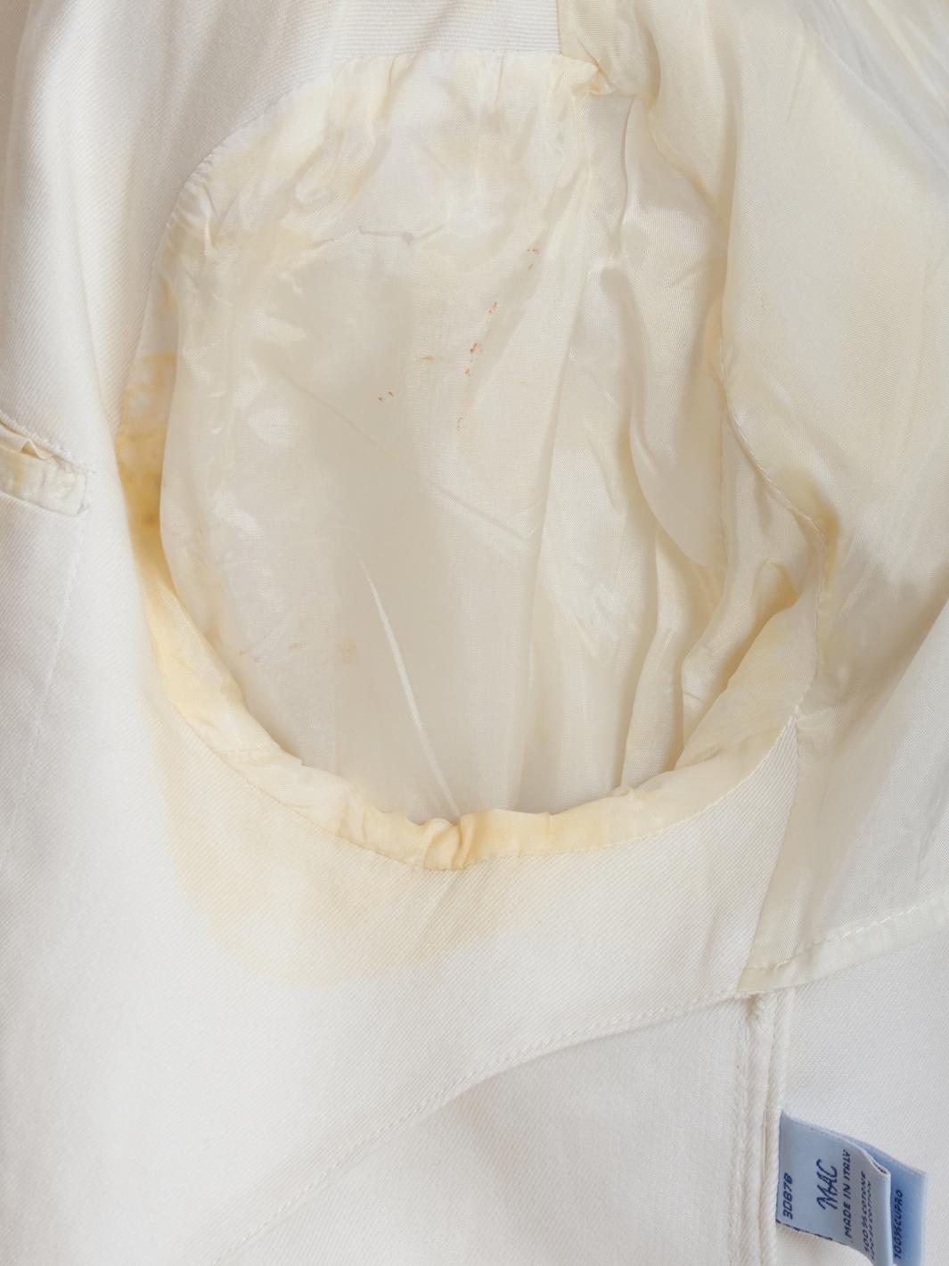 Giacca Malo in cotone bianco