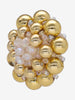 Vintage Gold Beaded Earrings