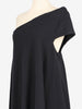 Rick Owens DRKSHDW One Shoulder Asymmetrical Dress in Black Cotton RM300625.56  Drkshdw - Rick Ownes 