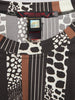 T-shirt intimo Roberto Cavalli anni '90 con mix di fantasie