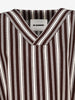 Jil Sander Striped Tunic Dress with Wide Sleeves W7426.33  Jil Sander 