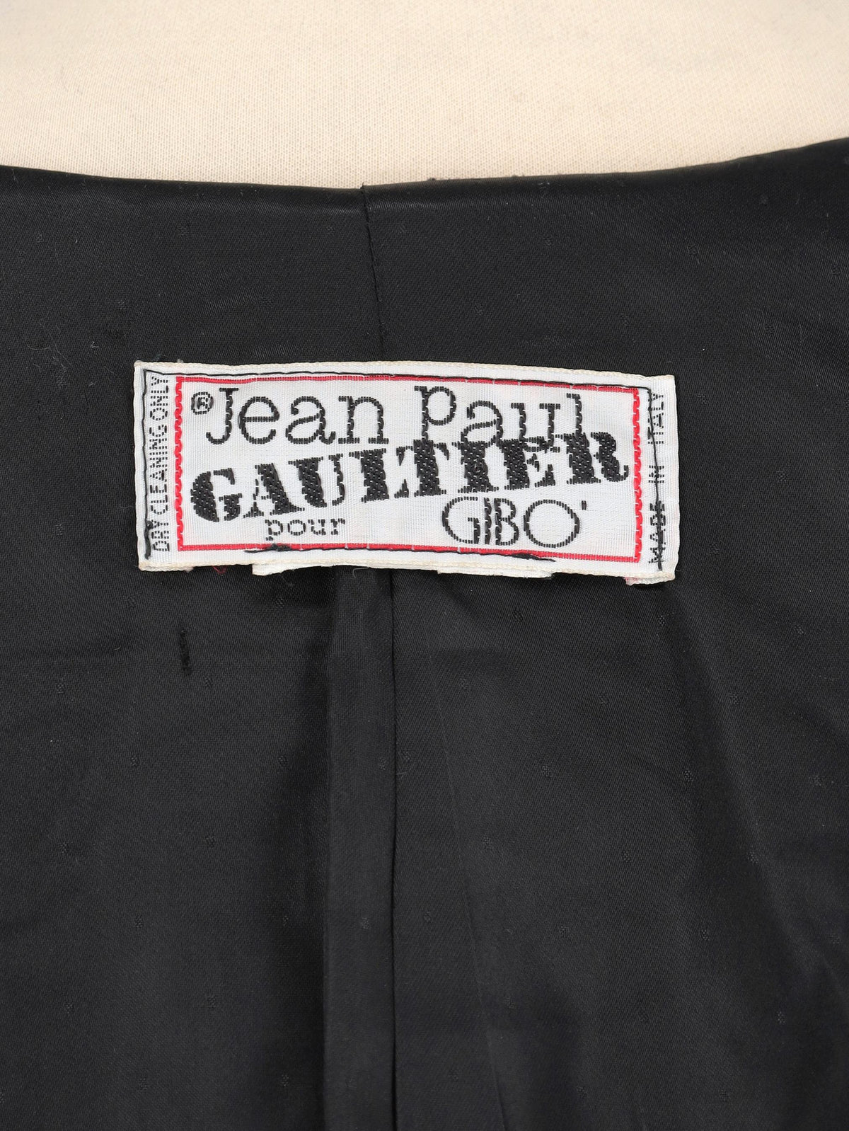 Jean Paul Gaultier Velvet Bolero 1985 CVB25.53.12  Jean Paul Gaultier 