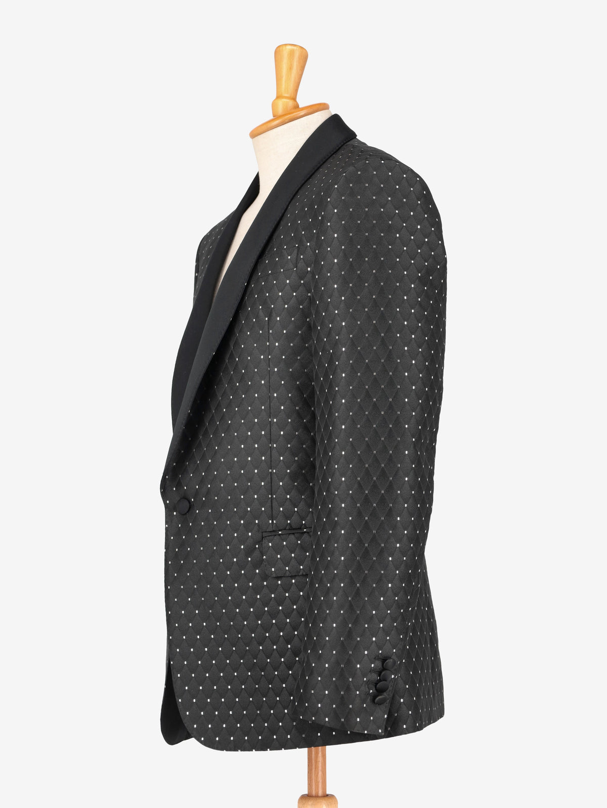 Moschino Black And Silver Suit WCV250841  Moschino 