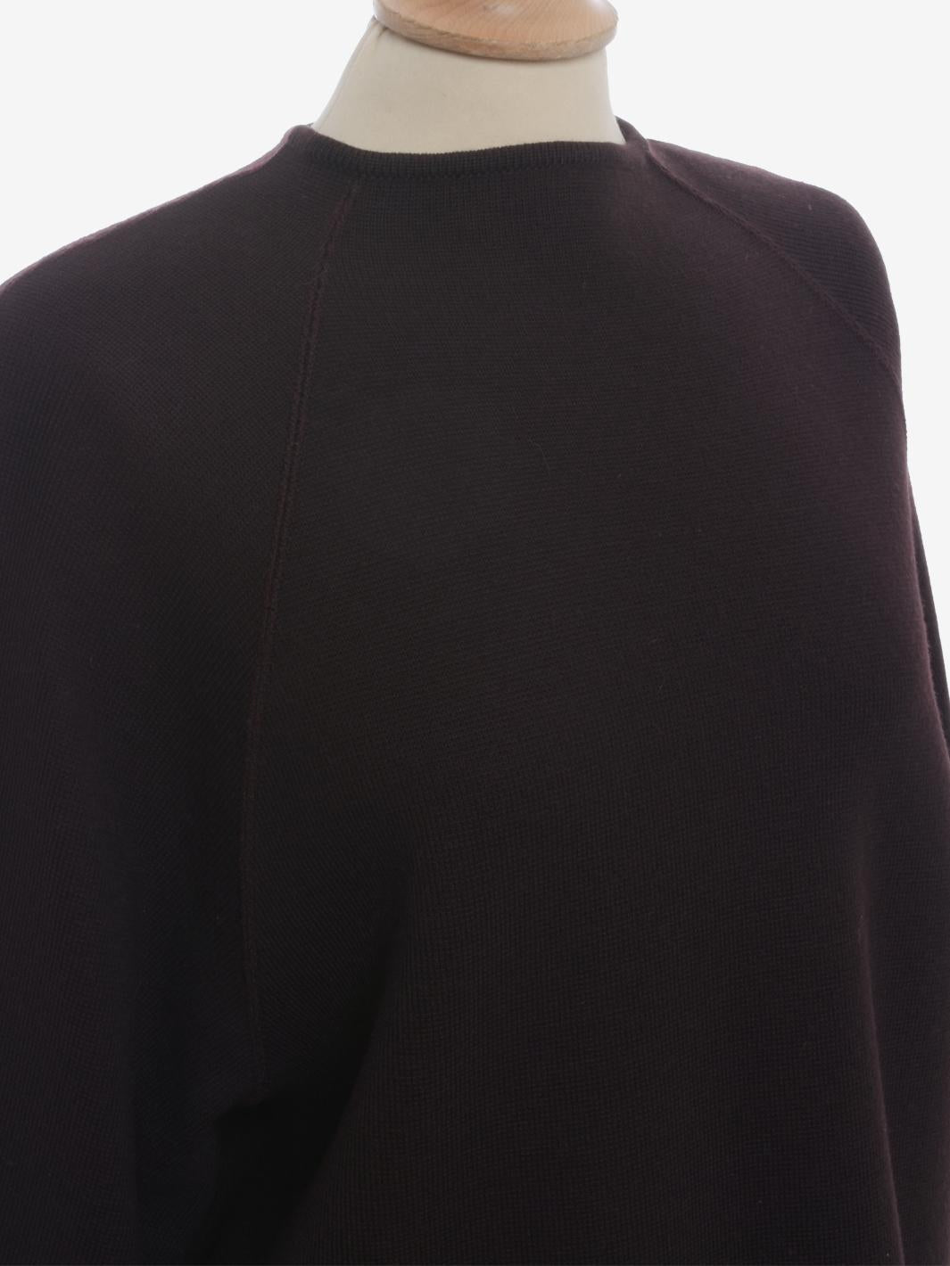Alaïa 蝙蝠袖羊毛毛衣 - 80 年代风格<br>