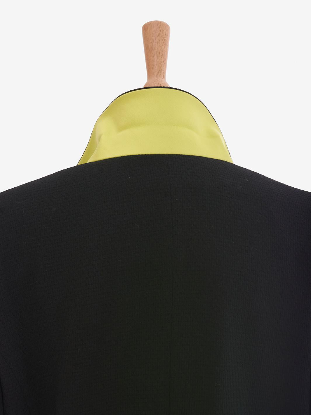 Chloé black and acid green Suit