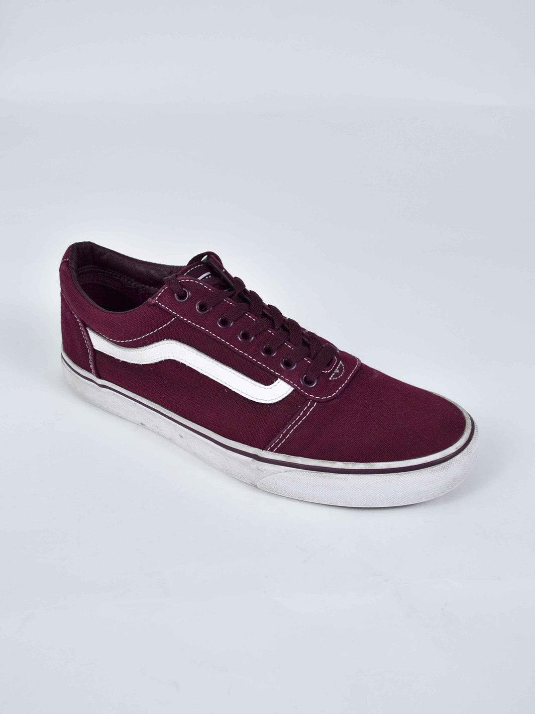 Y2K burgundy suede Vans sneakers W22050618  Vans 