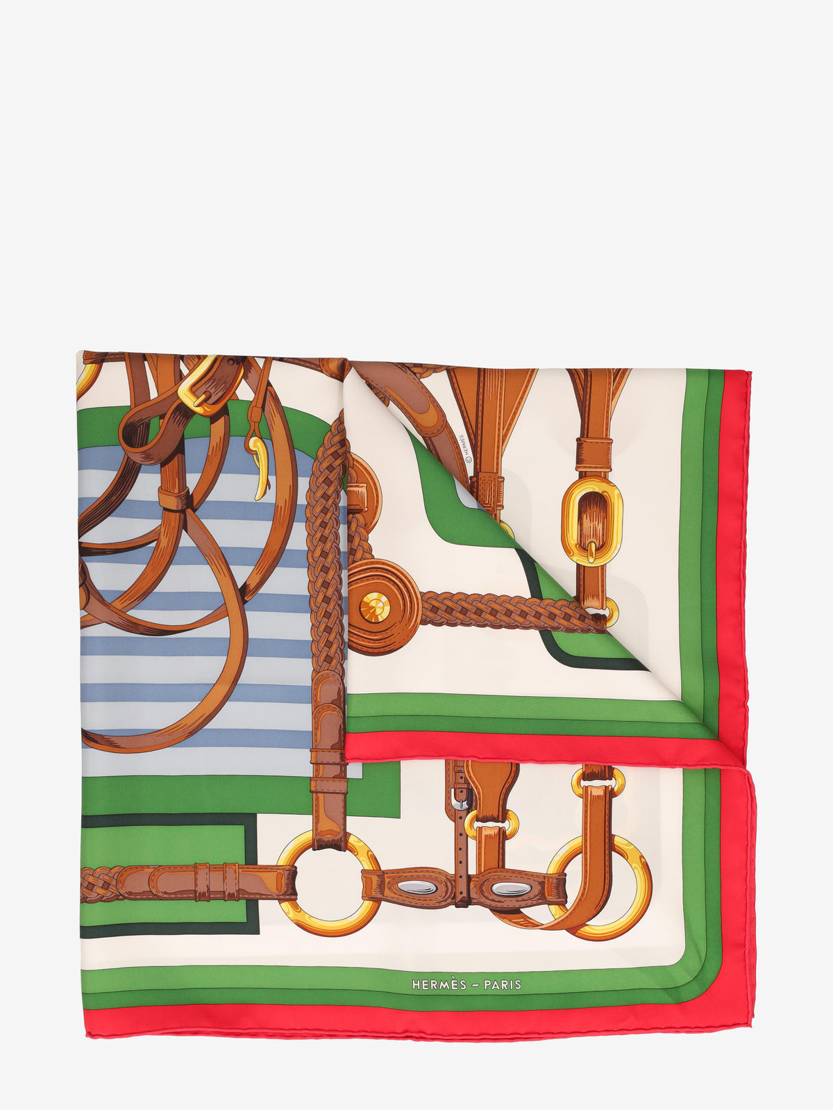 Hermès ""Coaching"" Foulard W150126.1  Hermès 