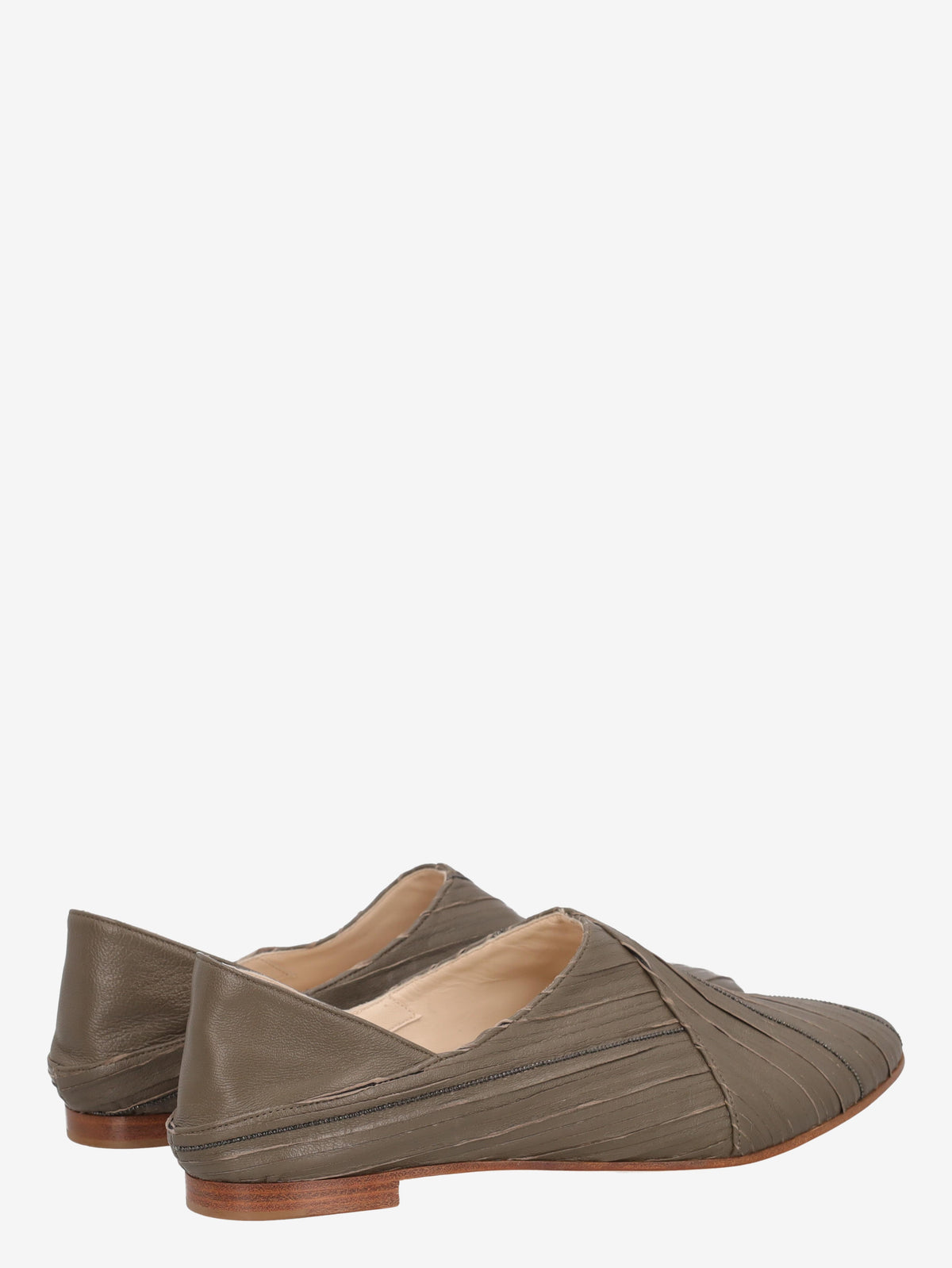 Fabiana Filippi Leather Loafer WCV2410108  Fabiana Filippi 