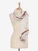 Sciarpa con stampa monogramma Gucci