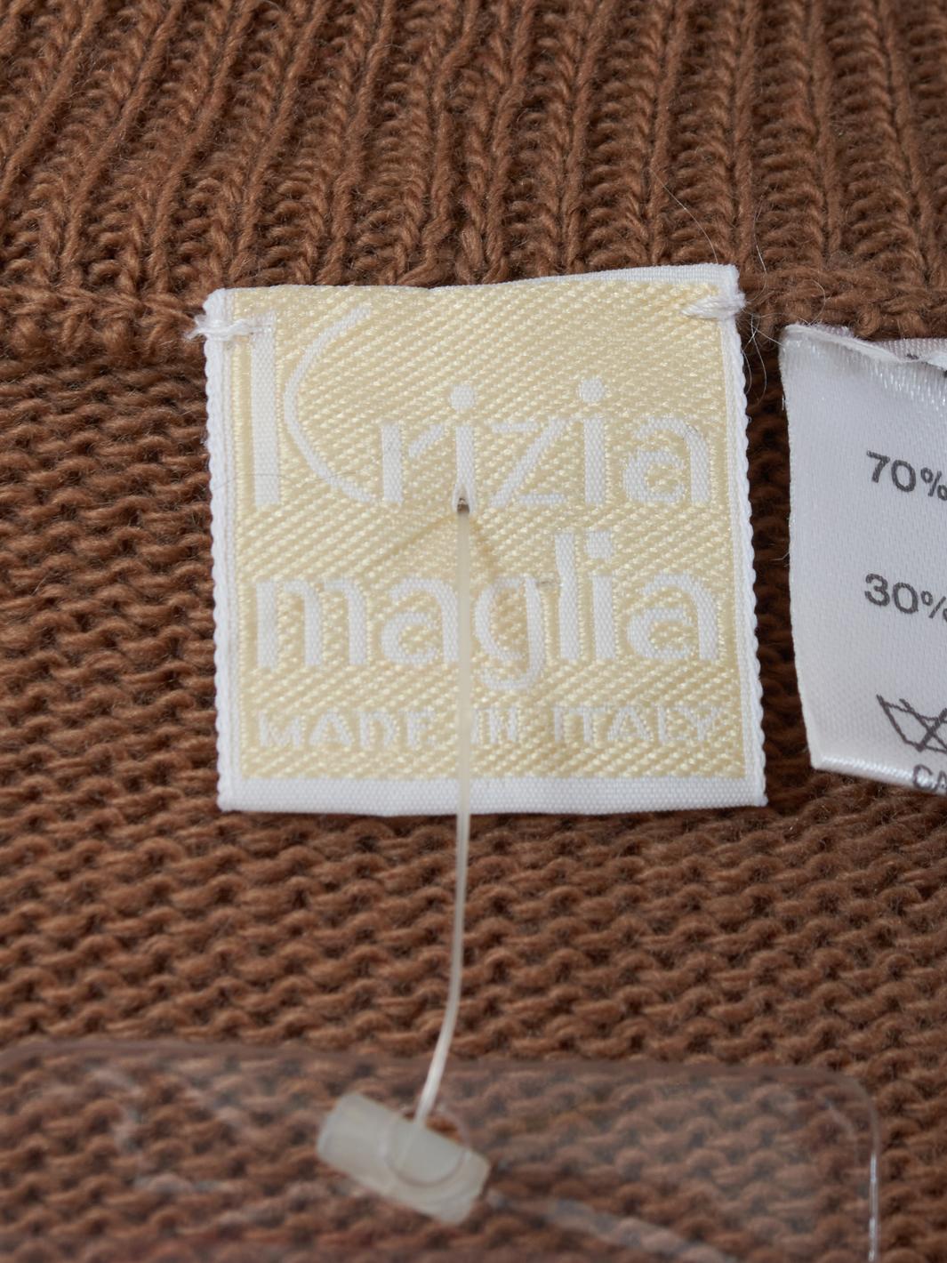 Maglia Krizia con ricamo cavallo